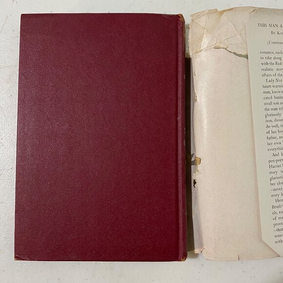 This Man and This Woman Hardcover Katharine Brush Vintage Book Compilation - Picture 10 of 11